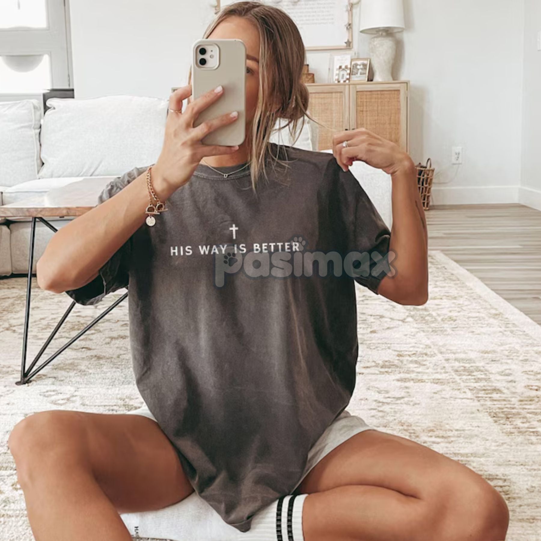 'His Way Is Better' Christian Shirt – Trust His Way Comfort Colors Tee, Faith and Sovereignty T-shirt, Spiritual Comfort Apparel