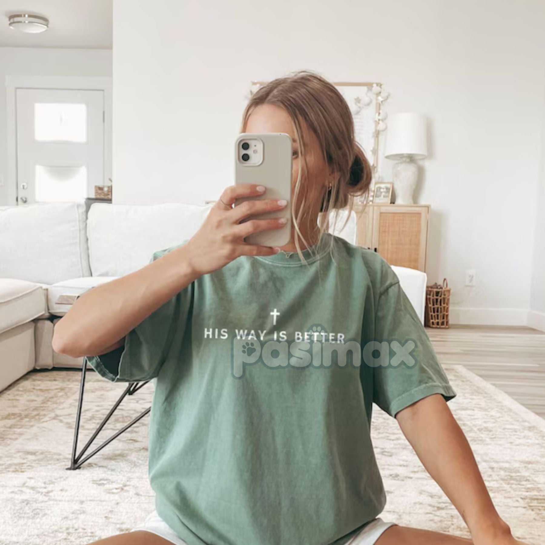 'His Way Is Better' Christian Shirt – Trust His Way Comfort Colors Tee, Faith and Sovereignty T-shirt, Spiritual Comfort Apparel